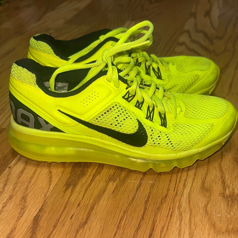 Nike Air Max Neon Yellow Sneakers